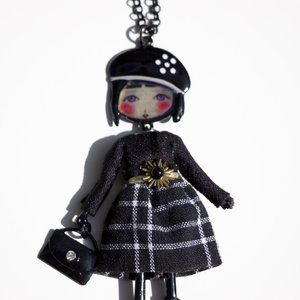 FALL 2024 COLLECTION Necklace-pendant Lolilota - Little Scottish doll